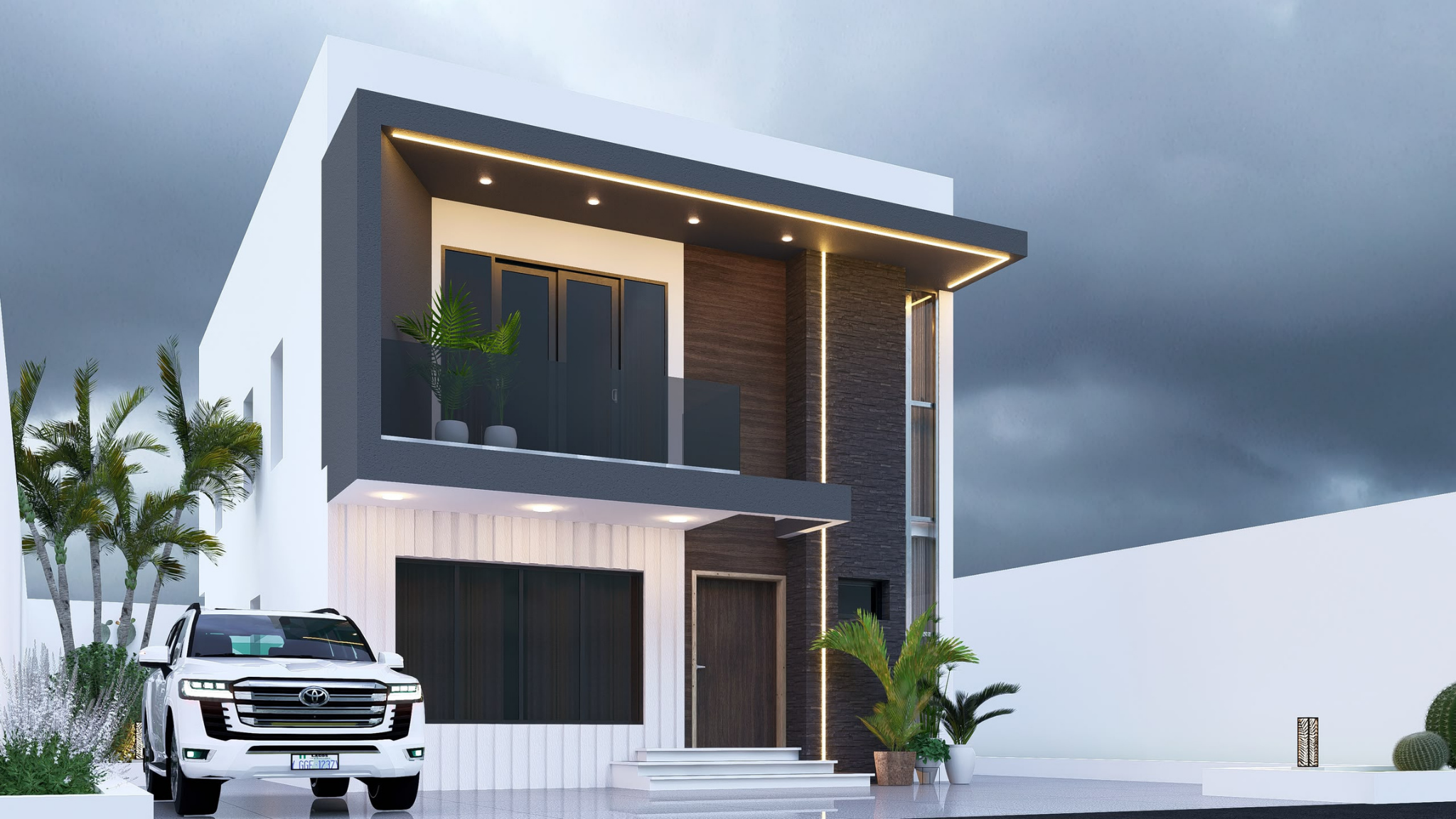 4 BEDROOM FULLY DETACHED DUPLEX